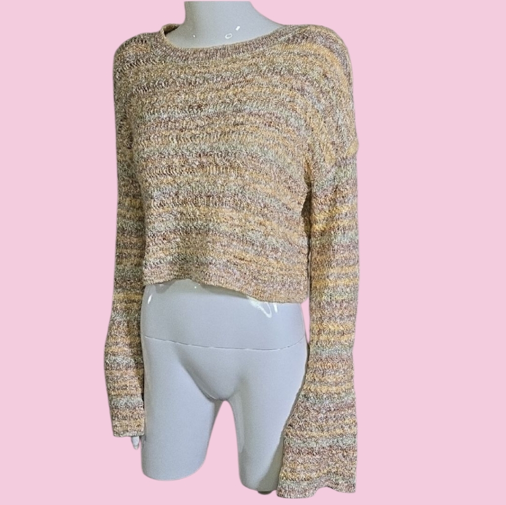 Zara Multicolor Striped Kids Sweater